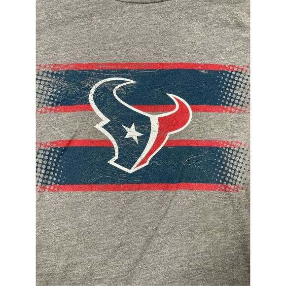 Houston Texans Long Sleeve Tee Shirt Womens S NFL Gray Football Fan Game‎ Day - Picture 2 of 7